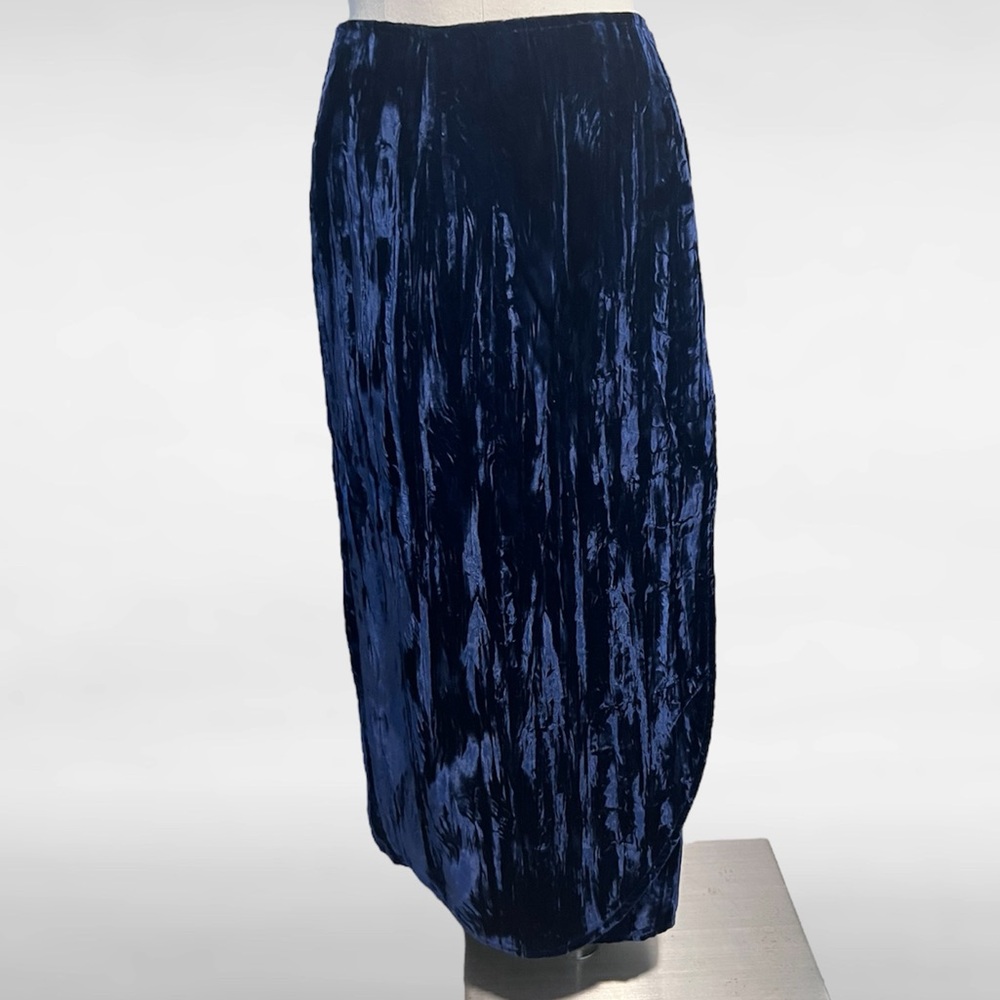 Vintage 90’s Double D Ranch Velvet Wrap Skirt